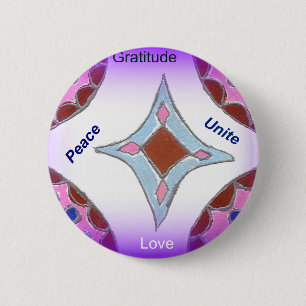 Bóton Redondo 5.08cm Peace Love Unity hakuna matata .png