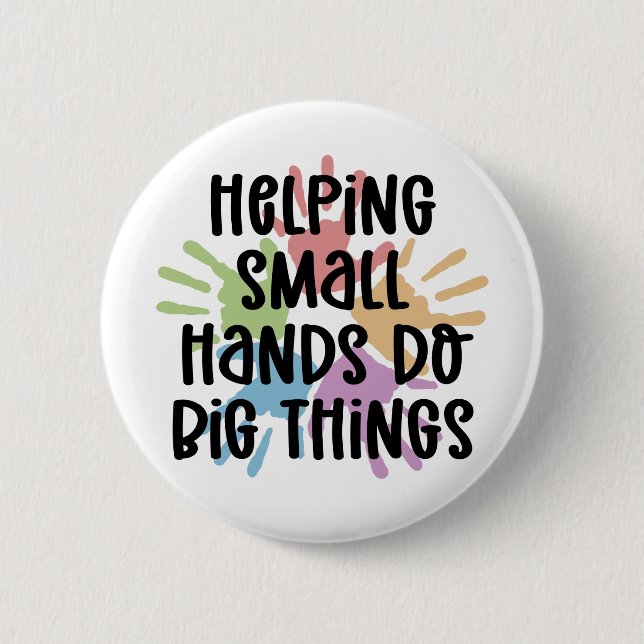 Bóton Redondo 5.08cm Pediatric OT Occupational therapist OT Gifts (Frente)