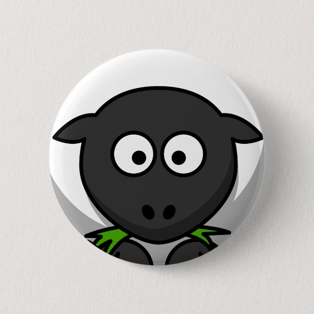 Bóton Redondo 5.08cm Pele dos carneiros (Frente)