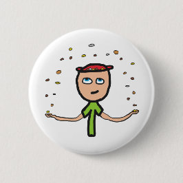 Bóton Redondo 5.08cm Pennies do Céu