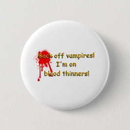 Bóton Redondo 5.08cm Pensadores de sangue