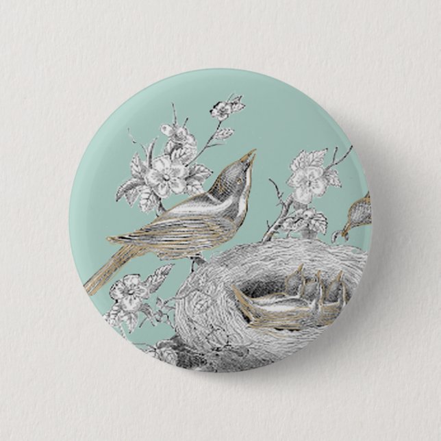 Bóton Redondo 5.08cm Pequeno famille do La (Frente)