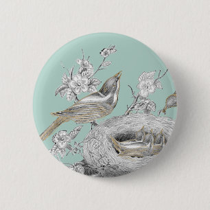 Bóton Redondo 5.08cm Pequeno famille do La