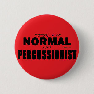 Bóton Redondo 5.08cm Percussionista Normal