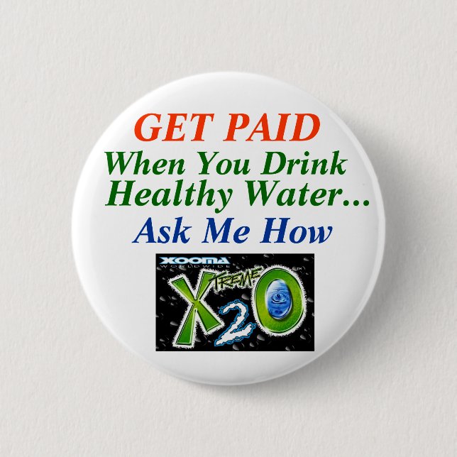 Bóton Redondo 5.08cm Perda de água saudável (Frente)