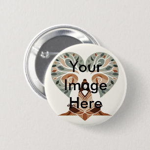 Bóton Redondo 5.08cm Personalizado Personalizado Seu Próprio Botão Pinb