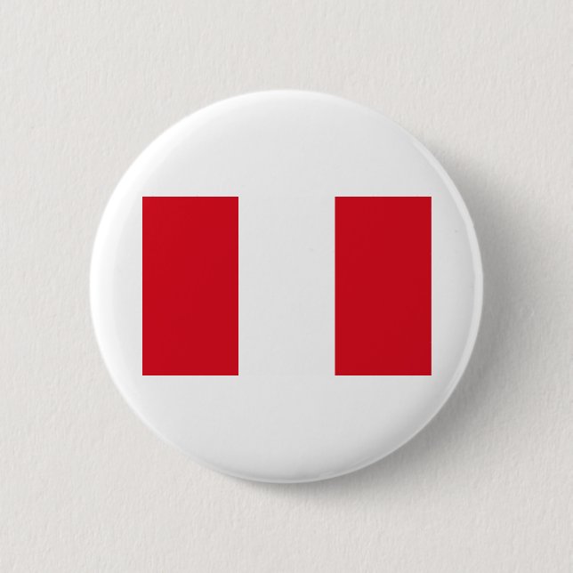 Bóton Redondo 5.08cm Peru Flag (Frente)