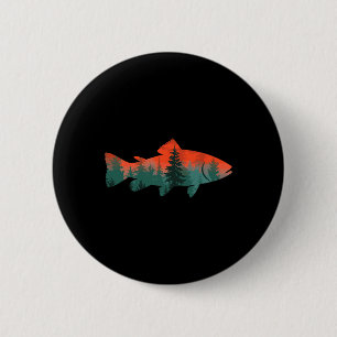 Bóton Redondo 5.08cm Pesca com Mosca Pescador Natureza