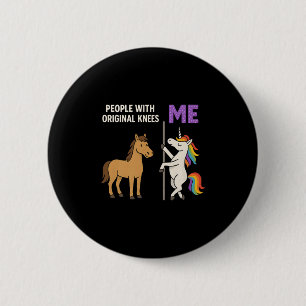 Bóton Redondo 5.08cm Pessoas Com Faces Originais E Me Unicorn Horse Pr