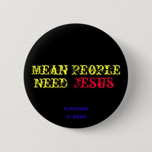 Bóton Redondo 5.08cm Pessoas médias da necessidade Jesus