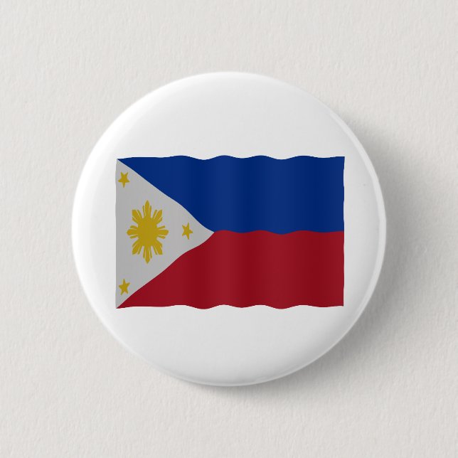 Bóton Redondo 5.08cm Philippines flag (Frente)
