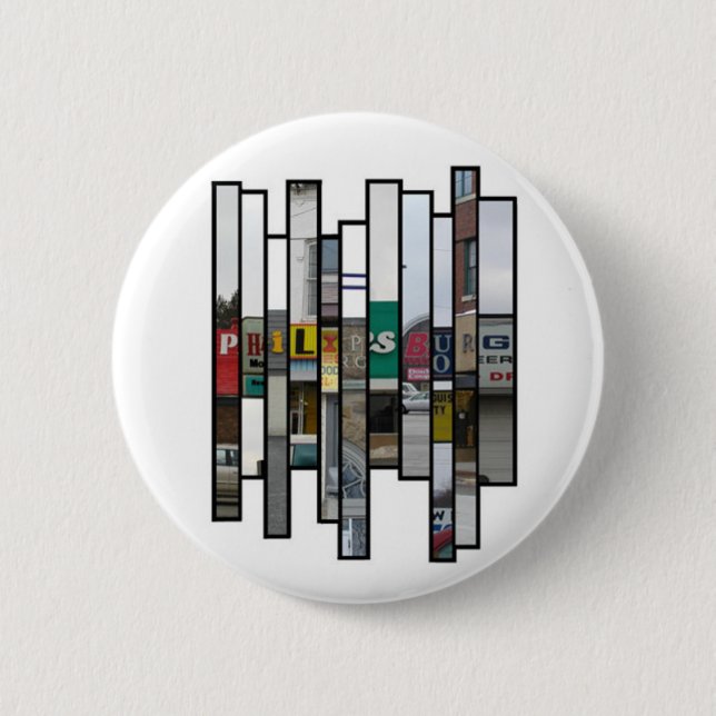 Bóton Redondo 5.08cm Philipsburg (Frente)