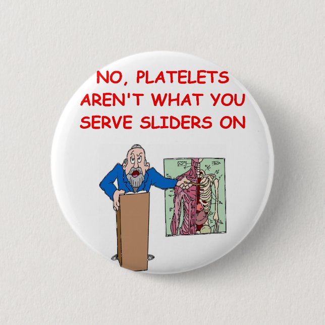 Bóton Redondo 5.08cm piada da Faculdade de Medicina (Frente)