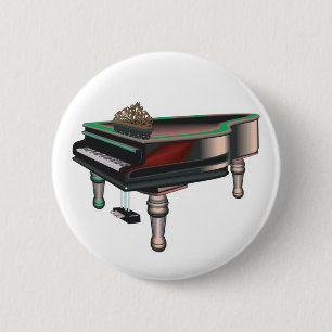 Bóton Redondo 5.08cm piano de cauda