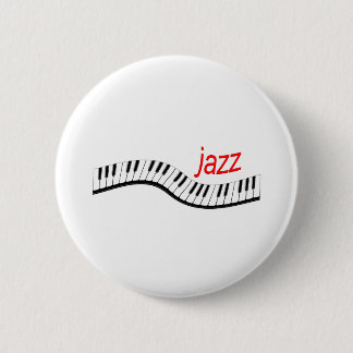 Bóton Redondo 5.08cm Piano do jazz
