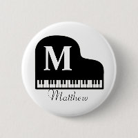Piano Monograma Personalizado Pianista