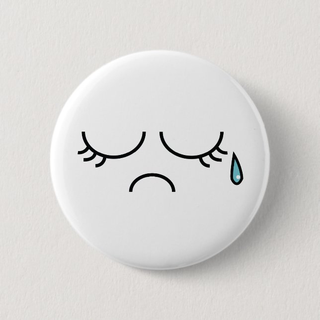 Bóton Redondo 5.08cm Picadilly azul (Frente)