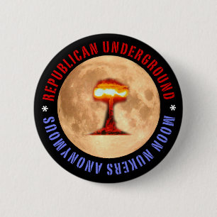 Bóton Redondo 5.08cm Pin anónimo de Nukers da lua