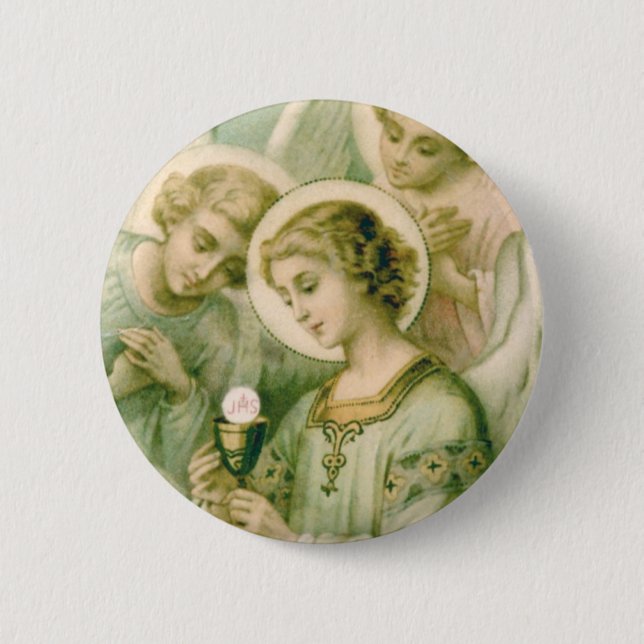 Bóton Redondo 5.08cm Pin da lapela: Minha alma Rends o véu (Frente)