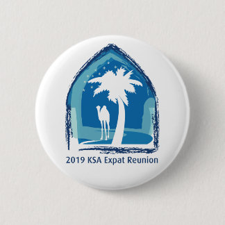 Bóton Redondo 5.08cm Pin da reunião de KSA