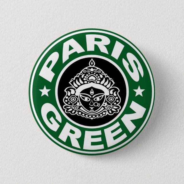 Bóton Redondo 5.08cm Pin de Durga (Frente)