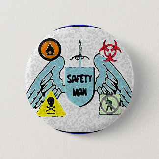 Bóton Redondo 5.08cm Pin de segurança