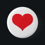 Bóton Redondo 5.08cm Pin do coração<br><div class="desc">Para namorados! Ou alguma outra ocasião!</div>