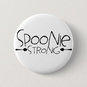 Bóton Redondo 5.08cm Pin forte de Spoonie