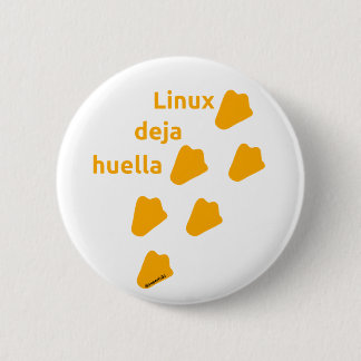 Bóton Redondo 5.08cm pin linux