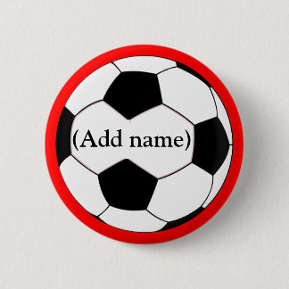 Bóton Redondo 5.08cm Pin personalizado do futebol/botão
