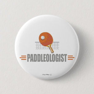 Bóton Redondo 5.08cm Ping Pong Engraçado