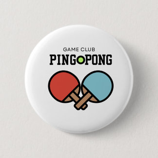 Bóton Redondo 5.08cm Pingue-pongue 