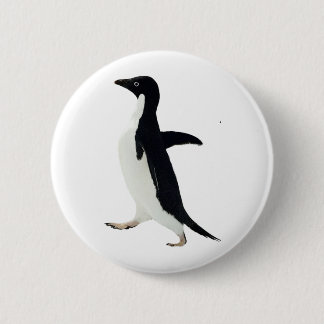 Bóton Redondo 5.08cm Pinguim social inábil