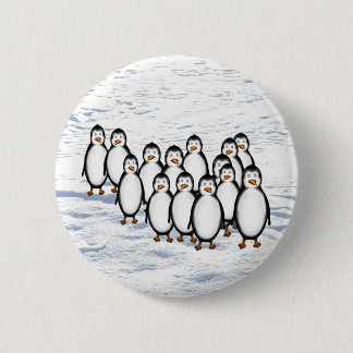 Bóton Redondo 5.08cm Pinguins