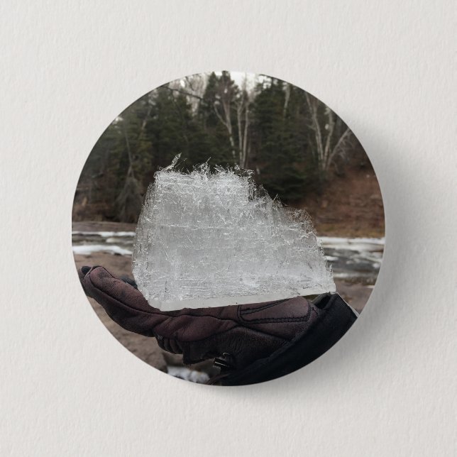 Bóton Redondo 5.08cm Pino (Frente)