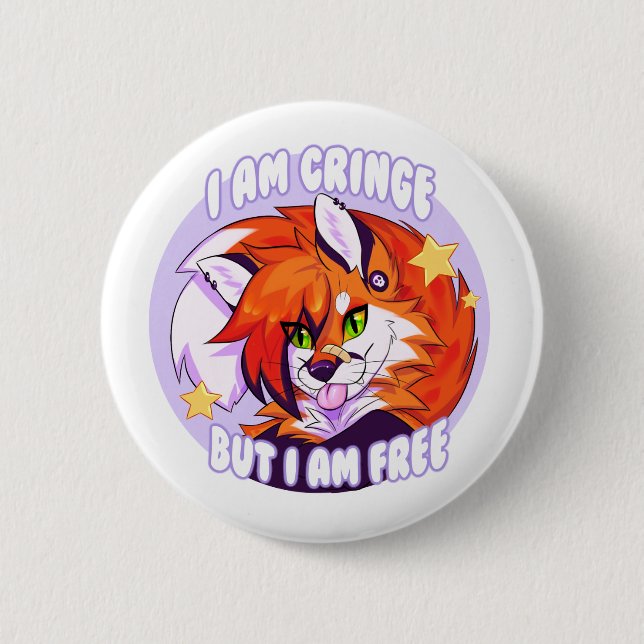 Bóton Redondo 5.08cm Pino da corda (Frente)