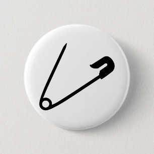 Bóton Redondo 5.08cm Pino de segurança