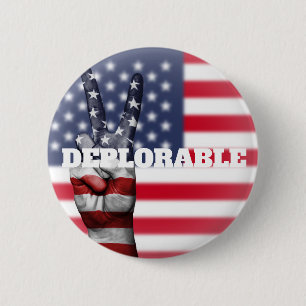 Bóton Redondo 5.08cm Pino deplorável