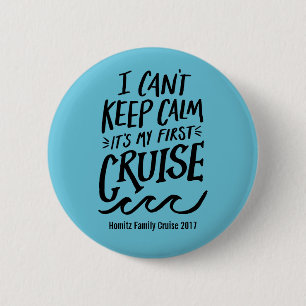 Bóton Redondo 5.08cm Pino do cruzador pela primeira vez