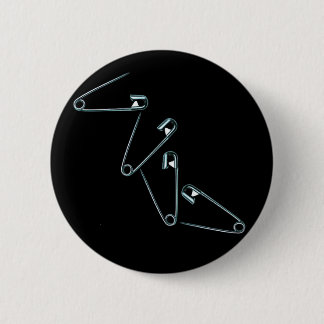 Bóton Redondo 5.08cm Pinos de segurança