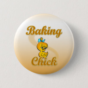Bóton Redondo 5.08cm Pintinho Baking