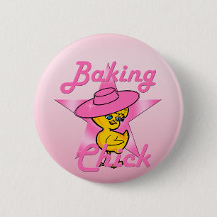 Bóton Redondo 5.08cm Pintinho Baking nº 8