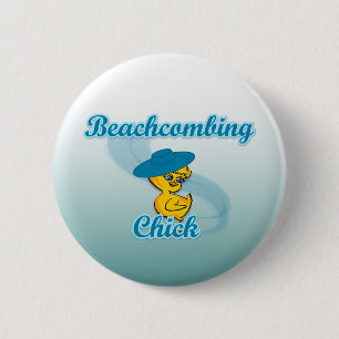 Bóton Redondo 5.08cm Pintinho Beachcombp nº 3
