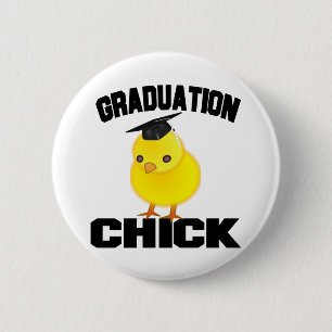 Bóton Redondo 5.08cm Pintinho de graduação