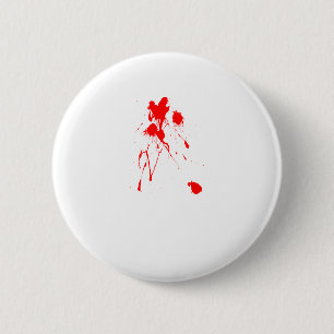 Bóton Redondo 5.08cm Pintor vermelho