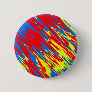 Bóton Redondo 5.08cm Pintor Vermelho Amarelo Azul