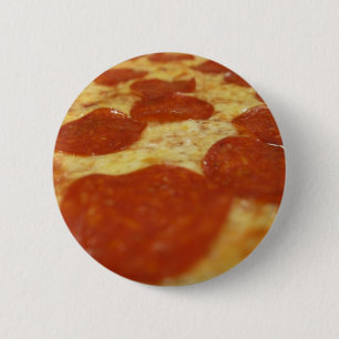 Bóton Redondo 5.08cm pizza de pepperoni