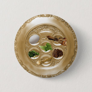 Bóton Redondo 5.08cm Placa de Seder