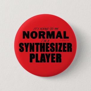 Bóton Redondo 5.08cm Player do Synthesizer Normal