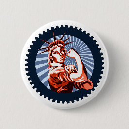 Bóton Redondo 5.08cm Podemos Fazer Isso Juntos